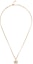 Sizing (Women) CELINE Gold Brass and Crystal Rhinestone Necklace. 460GB6BZI-35OR