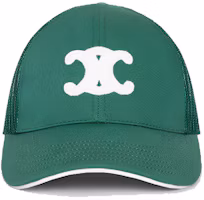 Lookbook (W) CELINE Topi Baseball Kasual Fashion Hijau. 2AUN8969P-31DW