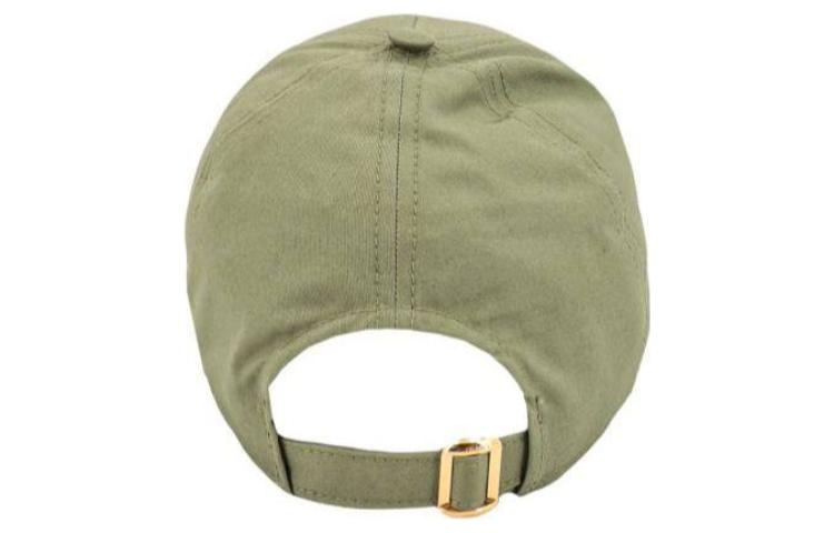 Shop (W) 셀린느 그린 로고 프린트 야구 모자. 2AUA1969P15VG