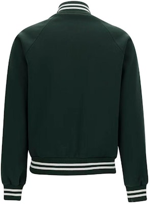 (W) CELINE 綠色條紋Logo印花休閒外套 2Y68F121O-30DA Lookbook (W) CELINE 綠色條紋Logo印花休閒外套 2Y68F121O-30DA