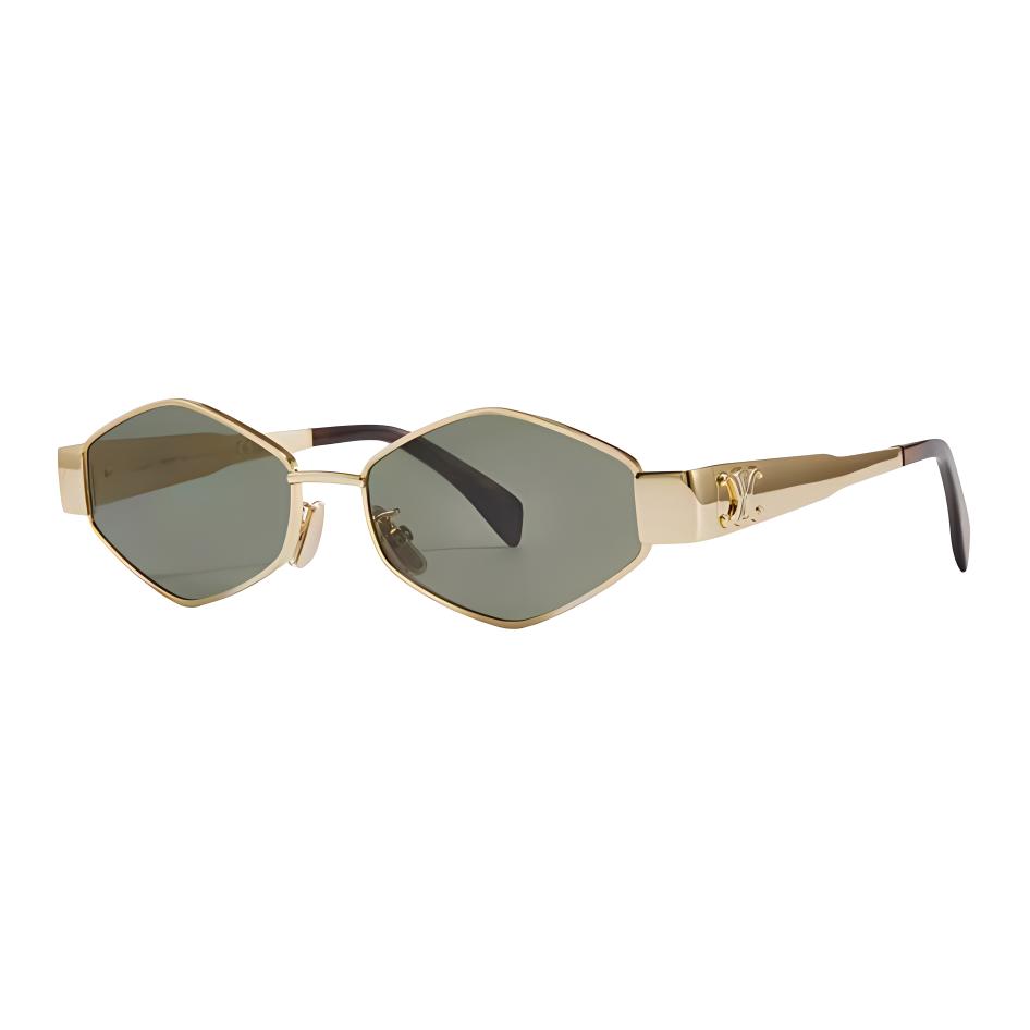 (Women) CELINE  Irregular Sunglasses with Metal & Acetate Frame - Multiple Colors CL40254U
