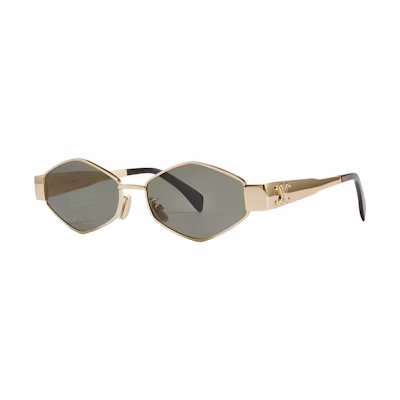 (Women) CELINE Irregular Sunglasses with Metal & Acetate Frame - Multiple Colors CL40254U