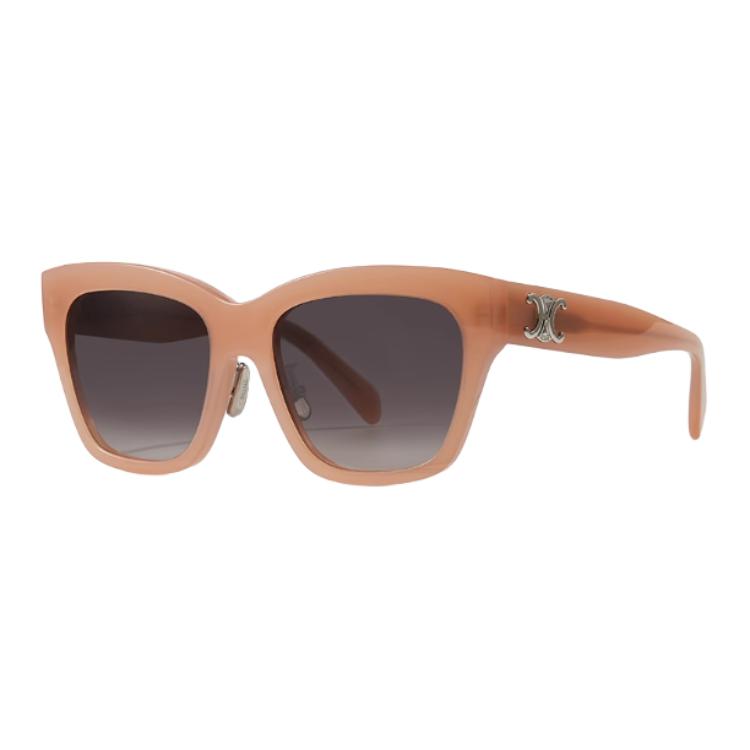 (Women) CELINE  Irregular Sunglasses with Patterned Temples, Multiple Colors. CL40235F 圖 13