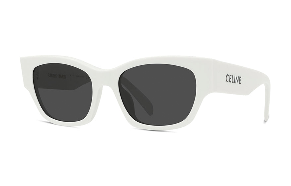 (Women) CELINE  Irregular White Acetate Sunglasses. CL40197U-25A 圖 2