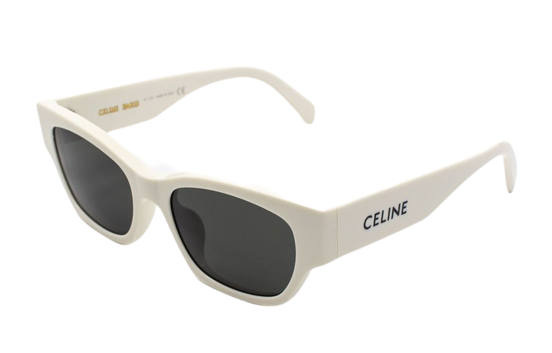 (Women) CELINE  Irregular White Acetate Sunglasses. CL40197U-25A 圖 3