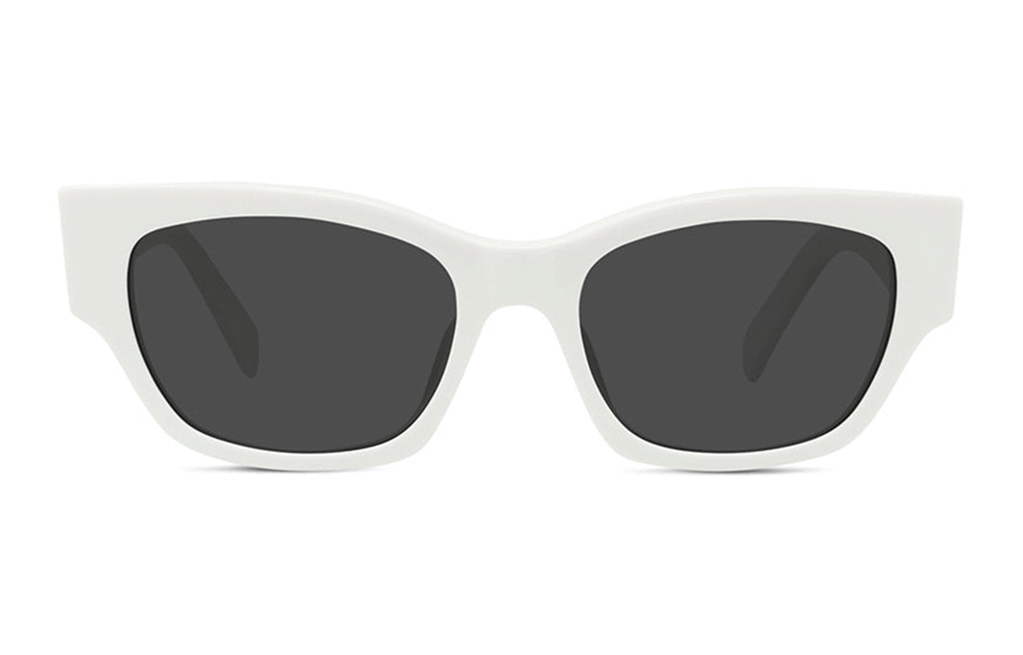 (Women) CELINE  Irregular White Acetate Sunglasses. CL40197U-25A 圖 5