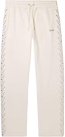 (Women) CELINE Letter Logo Print Drawstring Straight Pants Beige 2Z321121O-01XD (Women) CELINE Letter Logo Print Drawstring Straight Pants Beige 2Z321121O-01XD