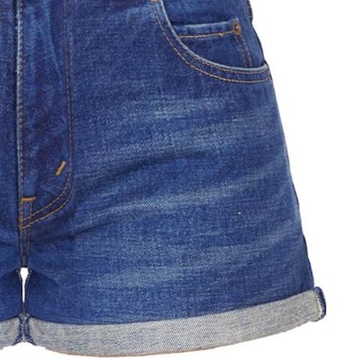 (Women) CELINE Light Blue Mid-Rise Straight Denim Shorts. 2N973107P-08DL Sizing (Women) CELINE Light Blue Mid-Rise Straight Denim Shorts. 2N973107P-08DL