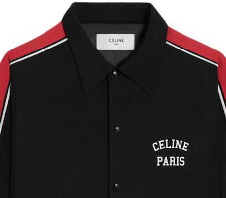 (W) CELINE Jaket Lengan Panjang Cetakan Logo Hitam 2W74B169X-38NO Shop (W) CELINE Jaket Lengan Panjang Cetakan Logo Hitam 2W74B169X-38NO