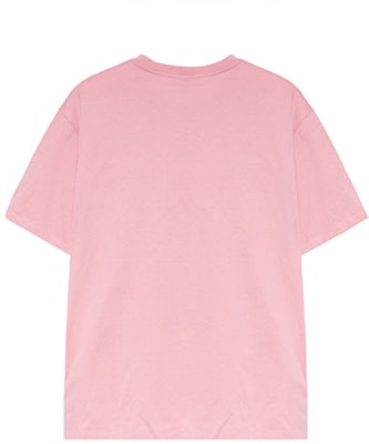 (Women) CELINE Logo Print Pink Crewneck Short Sleeve T-Shirt 2X764671Q-25BP Lookbook (Women) CELINE Logo Print Pink Crewneck Short Sleeve T-Shirt 2X764671Q-25BP