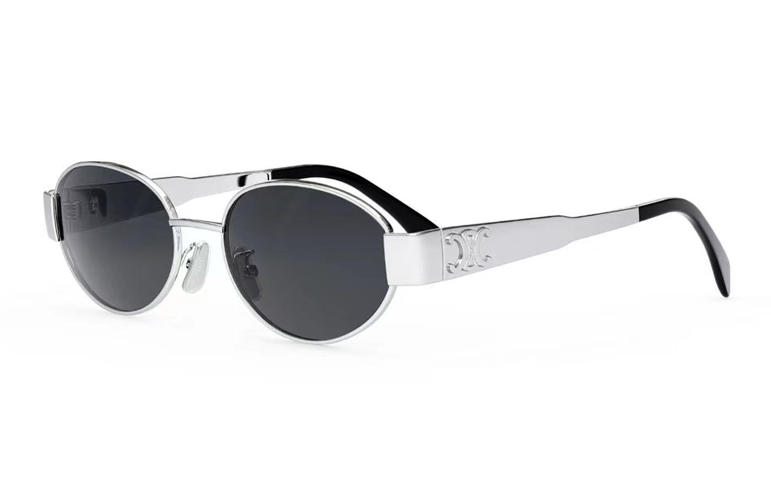 (Women) CELINE  Oval Alloy Sunglasses - Stylish & Casual με Prescription Friendly CL40235U-5416A 圖 2