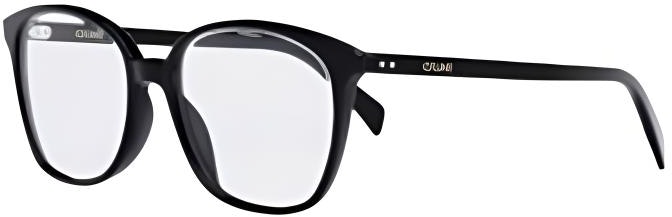 women-celine-oval-optical-glasses-with-brand-logo-black-cl-50115-i55001