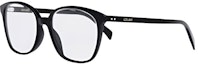 Buy (Women) CELINE Oval Optical Glasses with Brand Logo - Black. CL50115I55001