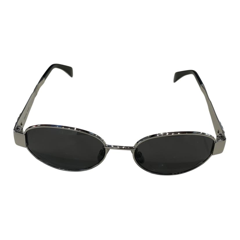 (Women) Celine  Oval Sunglasses Silver with Logo Engraving. CL40235U5416A 圖 6