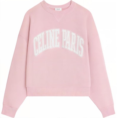 (W) CELINE Baju Sejuk Crewneck Lengan Panjang Logo Cetak Merah Jambu 2Y64G510Z-25AB Buy (W) CELINE Baju Sejuk Crewneck Lengan Panjang Logo Cetak Merah Jambu 2Y64G510Z-25AB
