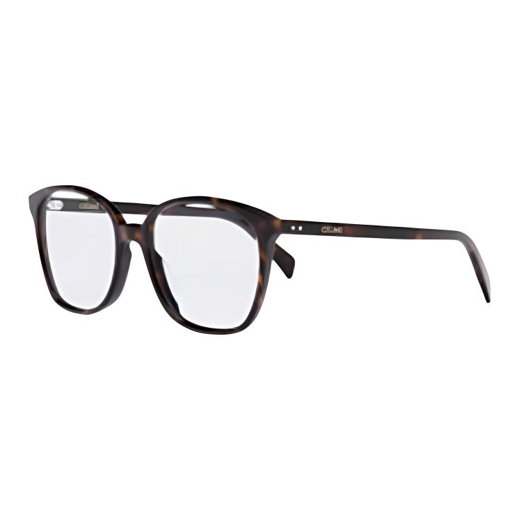 Order (Women) CELINE  Rectangular Tortoiseshell Optical Eyeglasses Frame. CL50115I55052