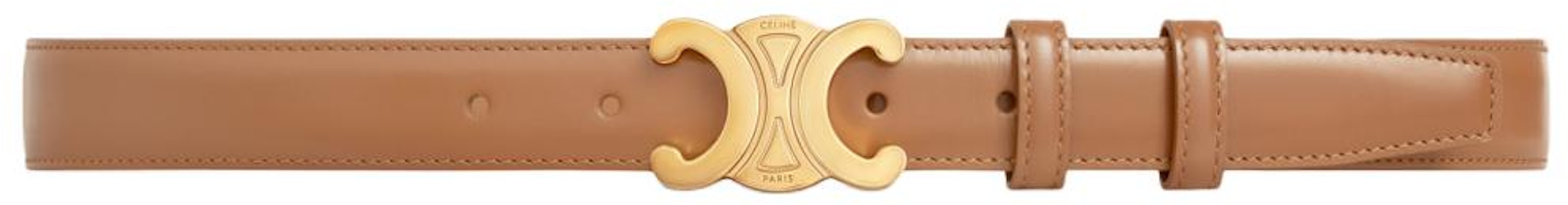 (Women) CELINE Smooth Leather Belt Bronze 2.5cm Wide 45AK93A01-18BU Buy (Women) CELINE Smooth Leather Belt Bronze 2.5cm Wide 45AK93A01-18BU
