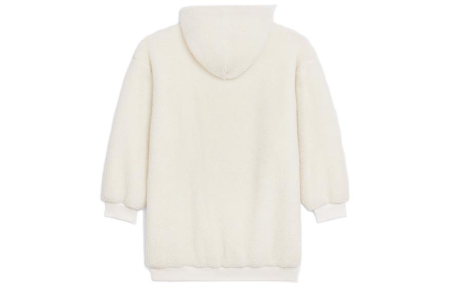 (Women) CELINE  Solid Jacquard Hoodie Long-Sleeve Sweatshirt Off-White 2Y15A699M-01OW 圖 3