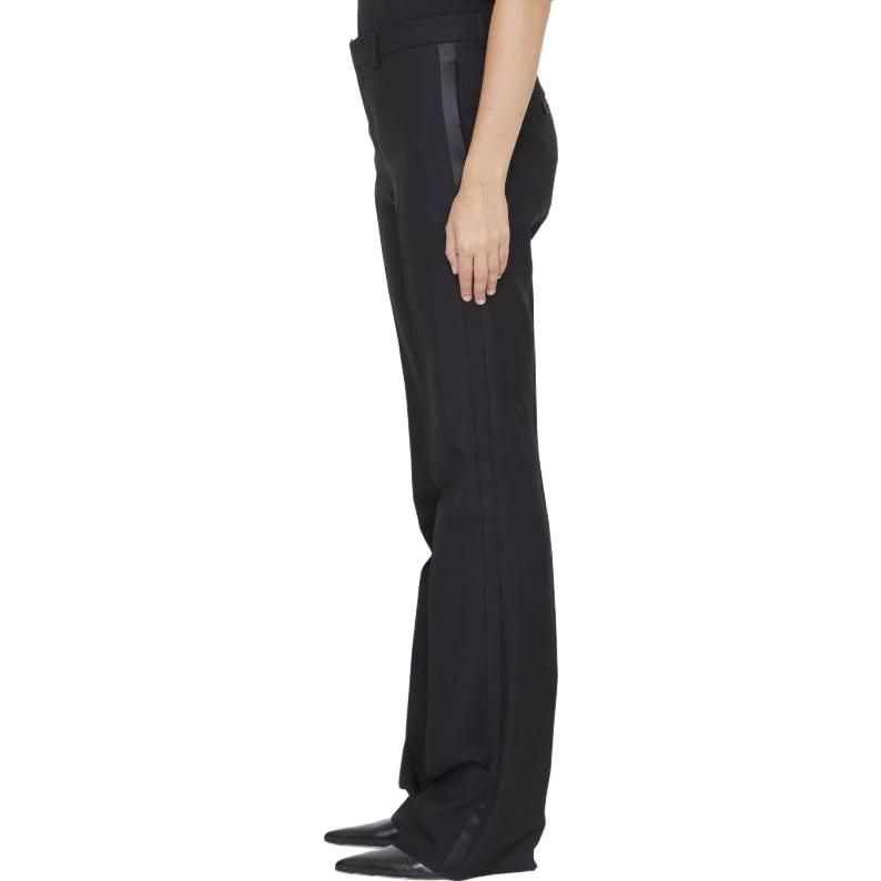 Details for (W) CELINE Seluar Panjang Low-Waist Hitam - Solid Elegan 2P963701T-38NO