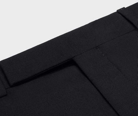 (Women) CELINE Solid Low-Waist Dress Pants - Black 2P963701T-38NO Cheap (Women) CELINE Solid Low-Waist Dress Pants - Black 2P963701T-38NO