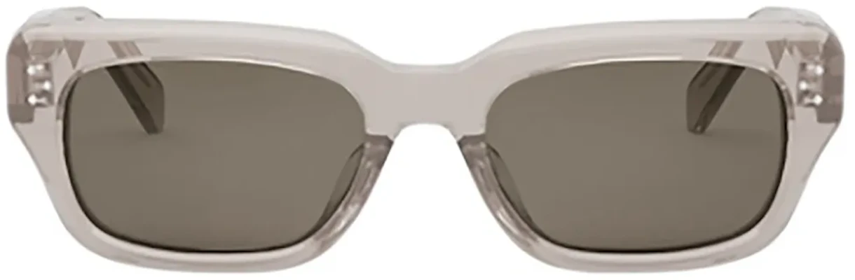 (Women) CELINE Square Acetate Sunglasses with Logo Temples - Grey. CL40267U59E Lookbook (Women) CELINE Square Acetate Sunglasses with Logo Temples - Grey. CL40267U59E