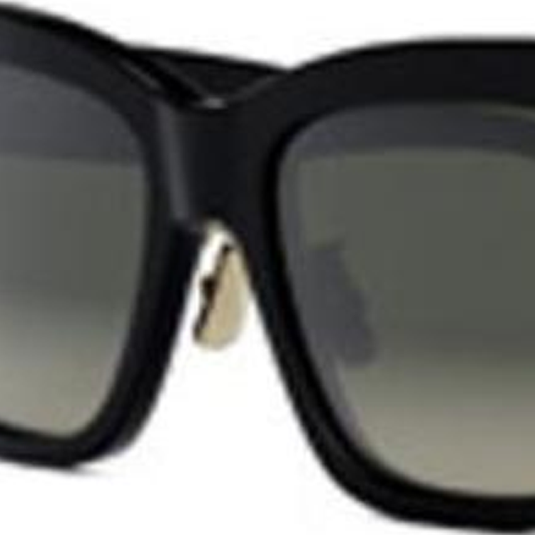 (Women) CELINE  Square Logo Design Sunglasses - Black CL40253F5501F 圖 4