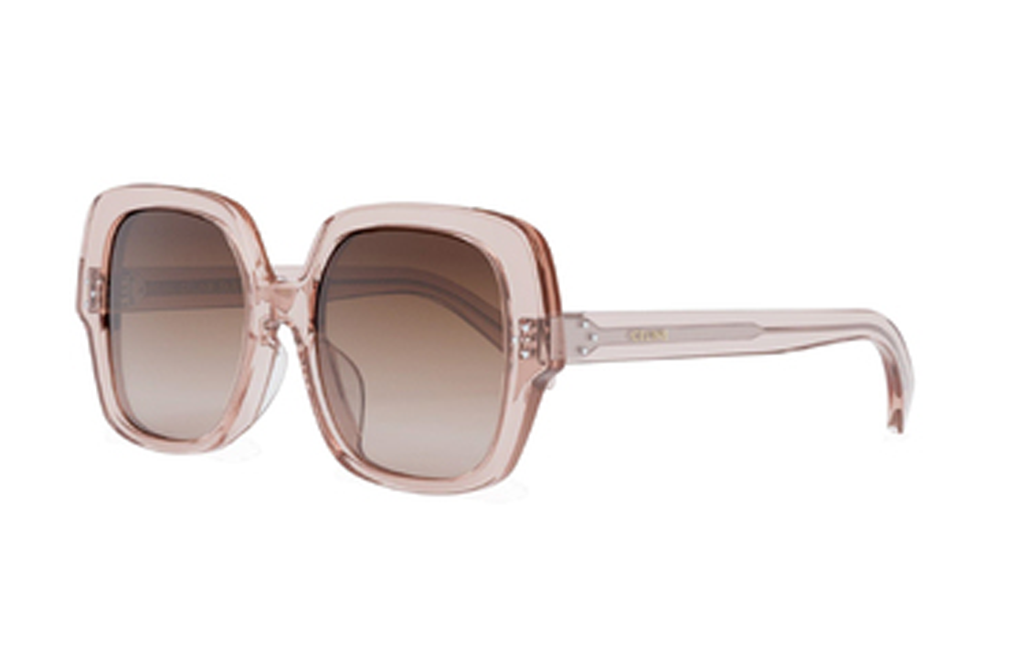 (Women) CELINE  Square Pink Sunglasses with Logo Detail. CL40241F-72F 圖 2