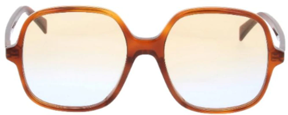 (Women) CELINE Square Sunglasses with Letter Logo - Brown. CL40244U Order (Women) CELINE Square Sunglasses with Letter Logo - Brown. CL40244U
