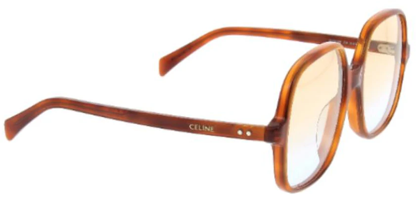 (Women) CELINE Square Sunglasses with Letter Logo - Brown. CL40244U Lookbook (Women) CELINE Square Sunglasses with Letter Logo - Brown. CL40244U
