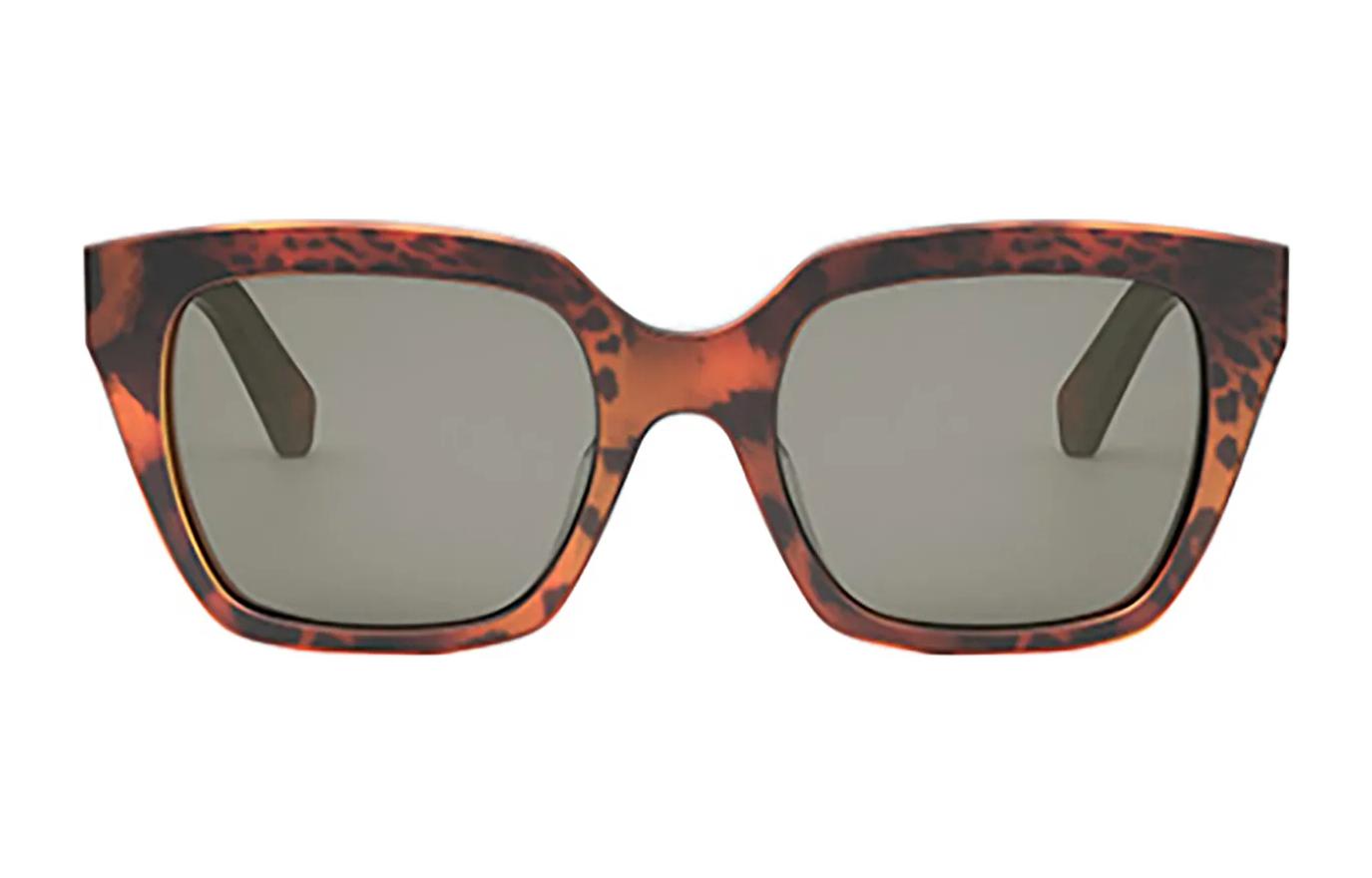 Lookbook (W) CELINE 黑色方形印花设计太阳镜 CL40198F99A