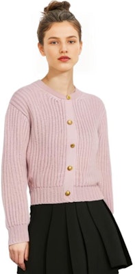 (W) CELINE SS22 Cárdigan Suéter de Punto de Mohair Rosa Acanalado. 2A47U377N-02CZ Shop (W) CELINE SS22 Cárdigan Suéter de Punto de Mohair Rosa Acanalado. 2A47U377N-02CZ