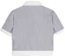 Lookbook (Women) CELINE SS23 Striped Pocket Jacket - Blue 2V84O063V-01NQ