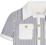 Purchase (Women) CELINE SS23 Striped Pocket Jacket - Blue 2V84O063V-01NQ