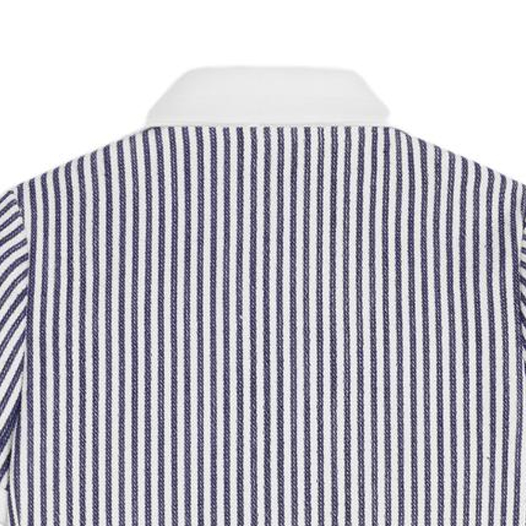 Sizing (W) CELINE SS23 Jaket Berpoket Bergaris - Biru 2V84O063V-01NQ