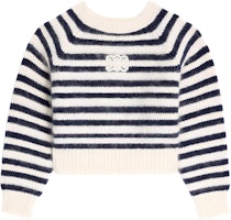 (Women) CELINE Striped Loose Round Neck Knit Sweater Multicolor. 2AM5A743X-01MA (Women) CELINE Striped Loose Round Neck Knit Sweater Multicolor. 2AM5A743X-01MA