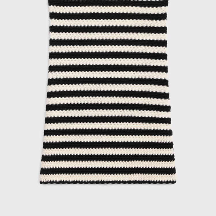 Purchase (W) CELINE 條紋無袖套頭連衣裙 米色 2AE5K720X-38EC