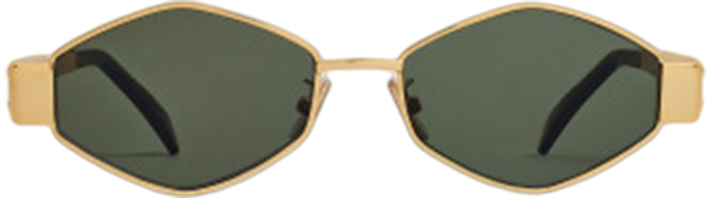 (W) CELINE 金色TRIOMPHE标志不规则设计太阳镜 4S254CMLB-35SG Lookbook (W) CELINE 金色TRIOMPHE标志不规则设计太阳镜 4S254CMLB-35SG