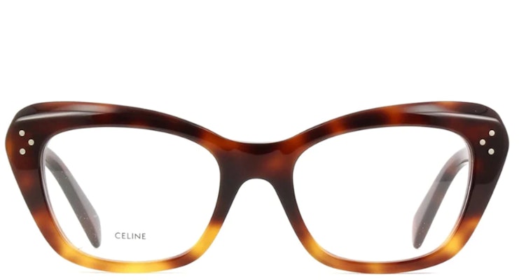 (W) 思琳 龟甲板材不规则光学眼镜 CL50112I Lookbook (W) 思琳 龟甲板材不规则光学眼镜 CL50112I