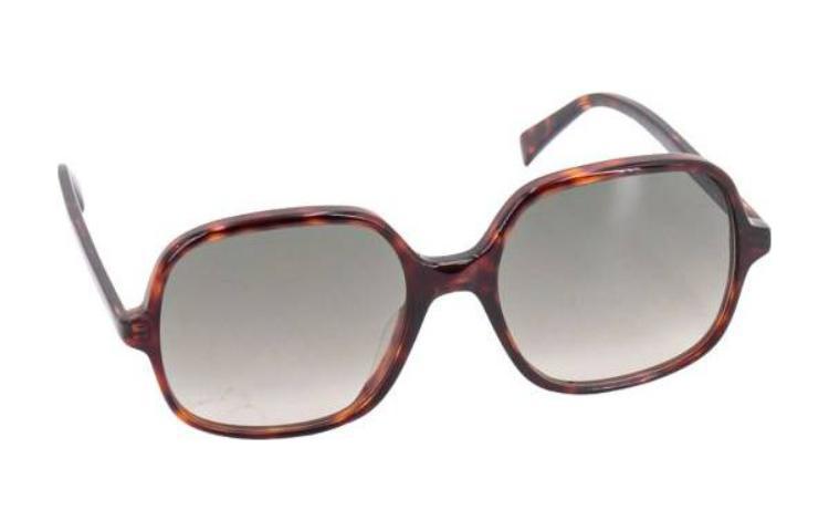 (Women) CELINE  Tortoiseshell Irregular Sunglasses with Side Logo Frame. 4S244CPLB19TR 圖 4