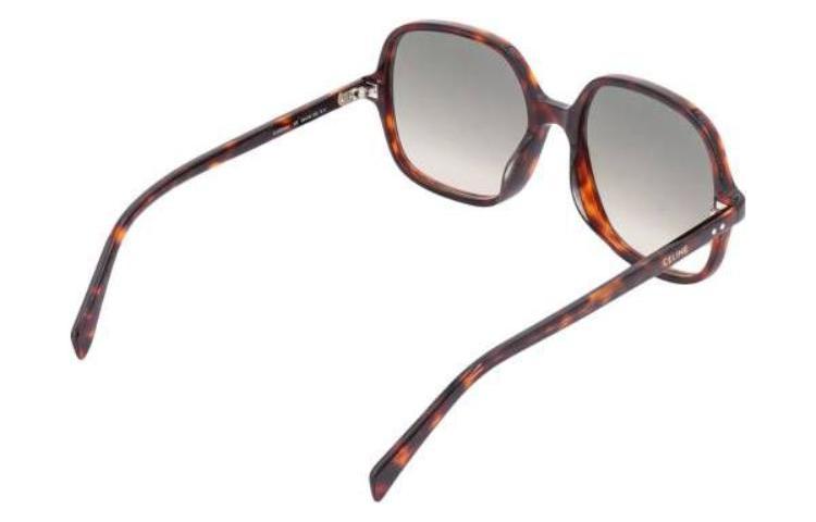 (Women) CELINE  Tortoiseshell Irregular Sunglasses with Side Logo Frame. 4S244CPLB19TR 圖 5