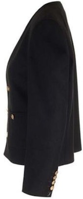 (W) Chaqueta Negra de Céline con Cuello en V, Manga Larga y Botonadura Simple. 2V43T311T-38NO Shop (W) Chaqueta Negra de Céline con Cuello en V, Manga Larga y Botonadura Simple. 2V43T311T-38NO