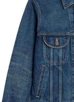 (W) CELINE 水洗牛仔外套 藍色 單排扣 長袖 2Q700107P-08DL Details for (W) CELINE 水洗牛仔外套 藍色 單排扣 長袖 2Q700107P-08DL