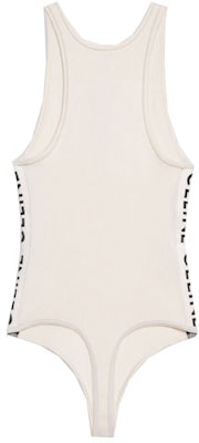 (Women) CELINE White Athletic Knit Zip Bodysuit 2A08V372N-01OW Lookbook (Women) CELINE White Athletic Knit Zip Bodysuit 2A08V372N-01OW