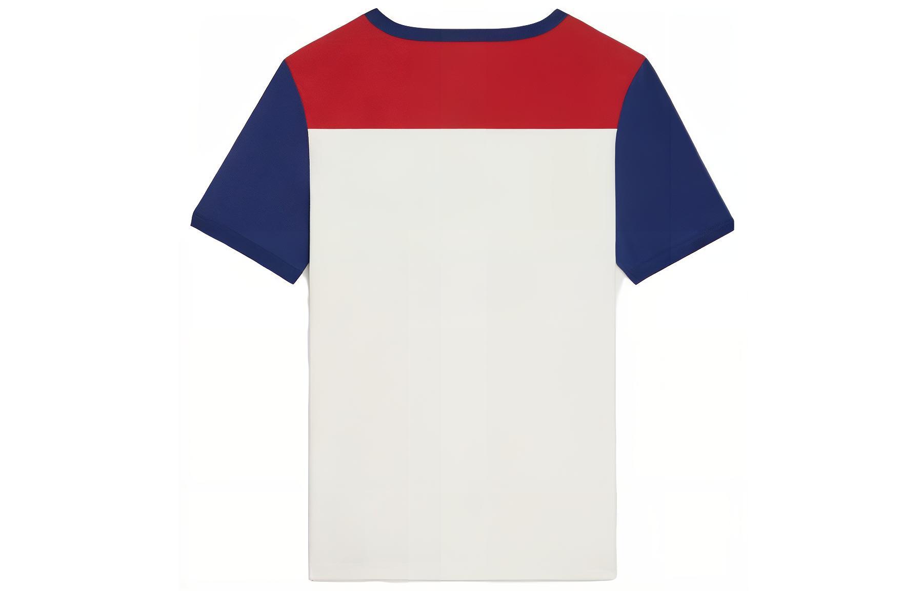 Lookbook (W) 赛琳 白色圆领字母拼色短袖T恤 2X20H671Q-01JG