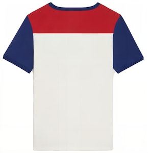 (W) 赛琳 白色圆领字母拼色短袖T恤 2X20H671Q-01JG Lookbook (W) 赛琳 白色圆领字母拼色短袖T恤 2X20H671Q-01JG