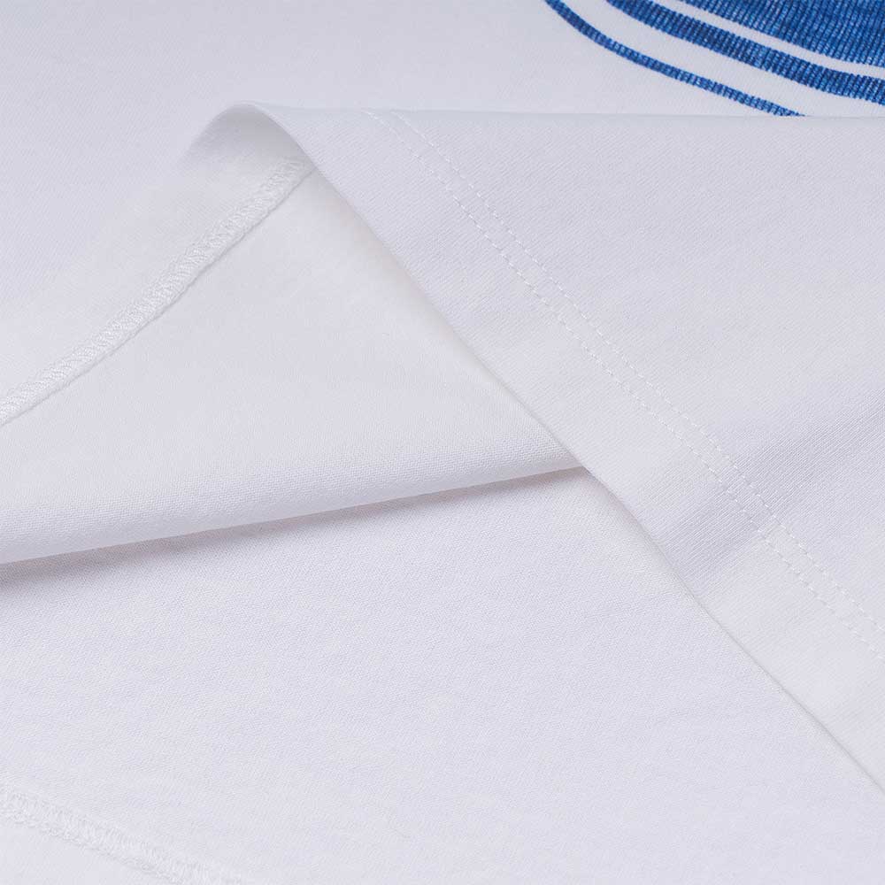 Details for (W) CELINE Kaos Crewneck Putih Letter Print SS22 Regular Fit. 2X897671Q-01EE