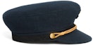 Shop (Women) CELINE Wool Sailor Hat with Embroidered Appliqué. 2AUS1327V07DN