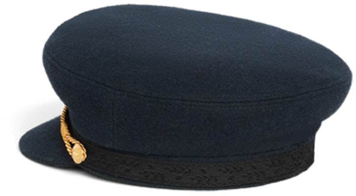 (Women) CELINE Wool Sailor Hat with Embroidered Appliqué. 2AUS1327V07DN Purchase (Women) CELINE Wool Sailor Hat with Embroidered Appliqué. 2AUS1327V07DN