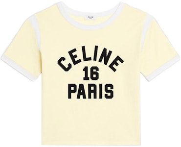 (W) CELINE 黄标印花短袖圆领T恤 SS22 2X97A671Q-11PK Buy (W) CELINE 黄标印花短袖圆领T恤 SS22 2X97A671Q-11PK