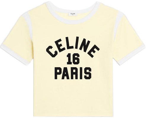 (W) CELINE 黄标印花短袖圆领T恤 SS22 2X97A671Q-11PK Buy (W) CELINE 黄标印花短袖圆领T恤 SS22 2X97A671Q-11PK